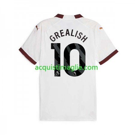 Divisa di Calcio Manchester City Jack Grealish 10 Trasferta 2023/2024